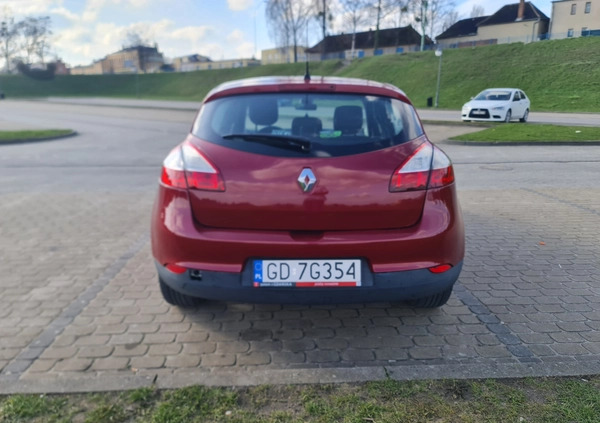 Renault Megane cena 16900 przebieg: 249500, rok produkcji 2013 z Tczew małe 56